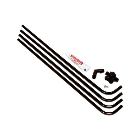 Dial Mfg Dial 4 Way Side Black Plastic Evaporative Cooler Water Hook-Up Kit 4491